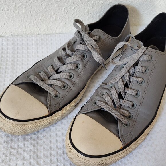 CONVERSE, Men’s Chuck Taylor, Leather Low Top, 11 - Picture 1 of 11
